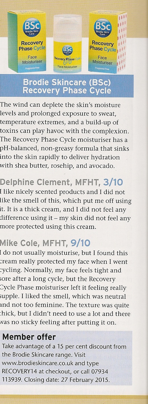 Product Review in The Therapist Magazine