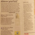 Nice little mention for BSc Recovery Phase Cycle Face Cream